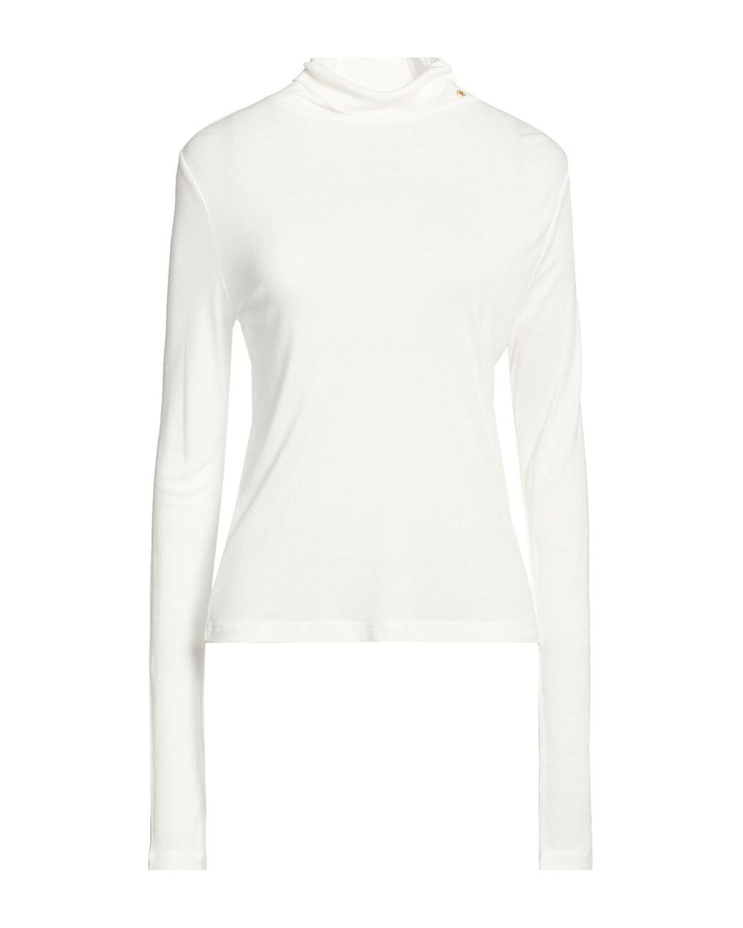 Anine Bing White Rollkragenpullover