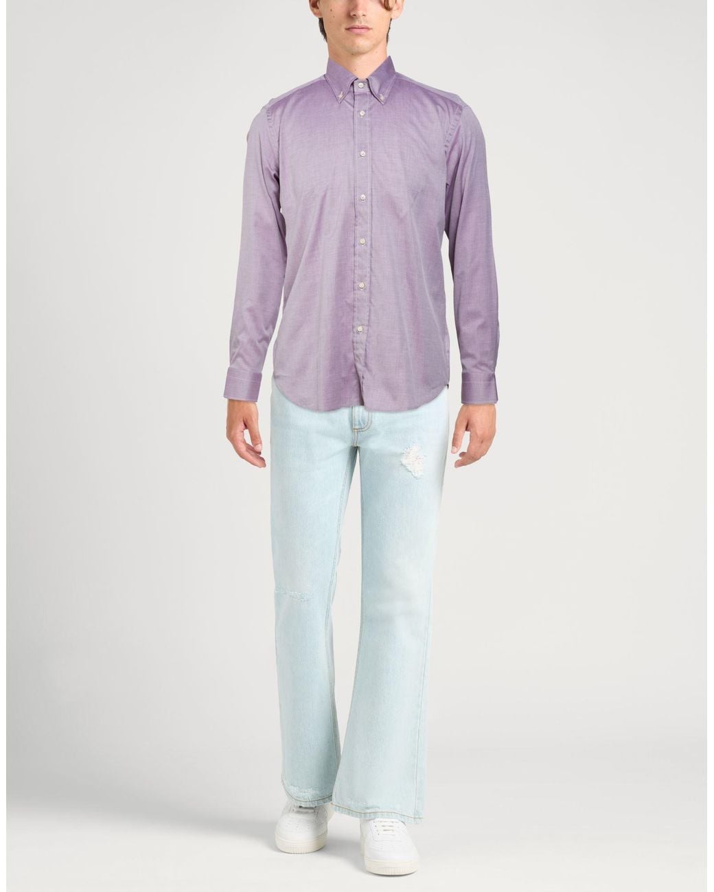 Robert Friedman Purple Shirts for men