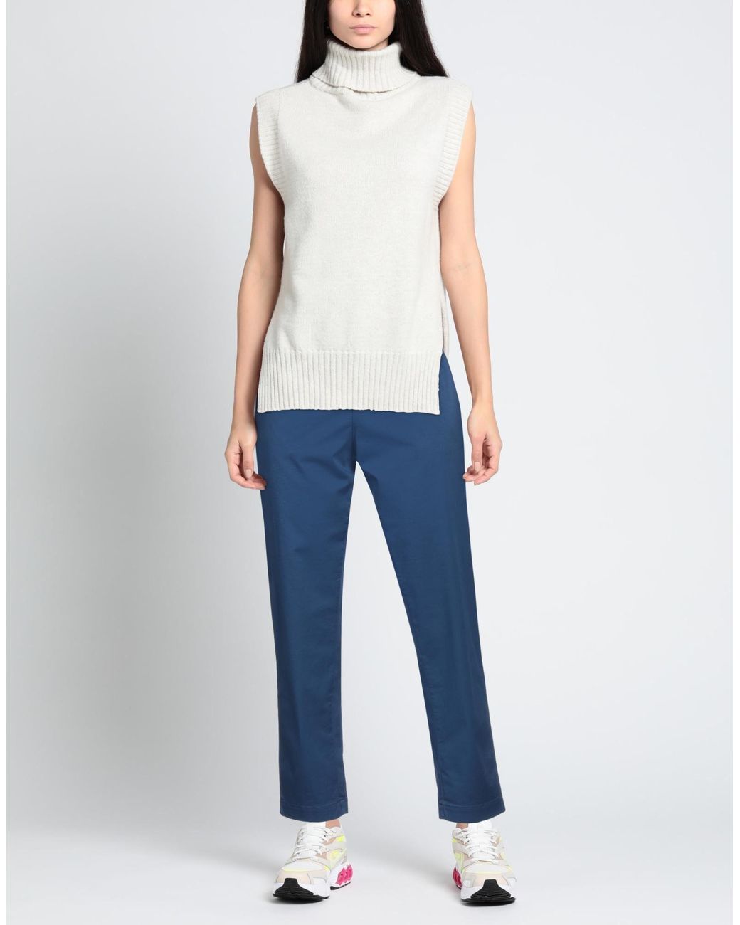 Semicouture Blue Trouser
