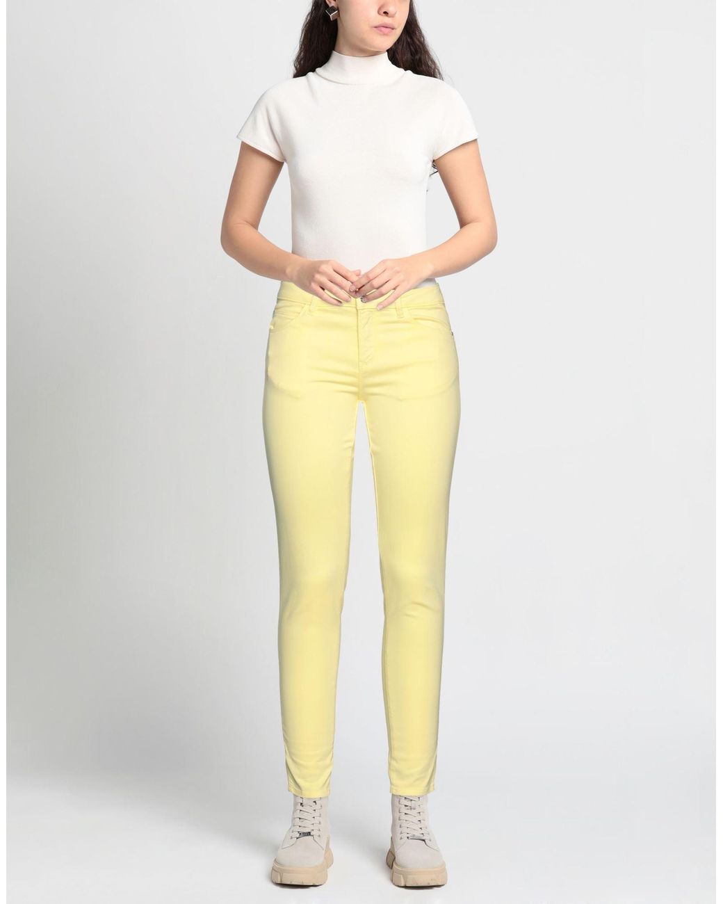 Guess Yellow Trouser