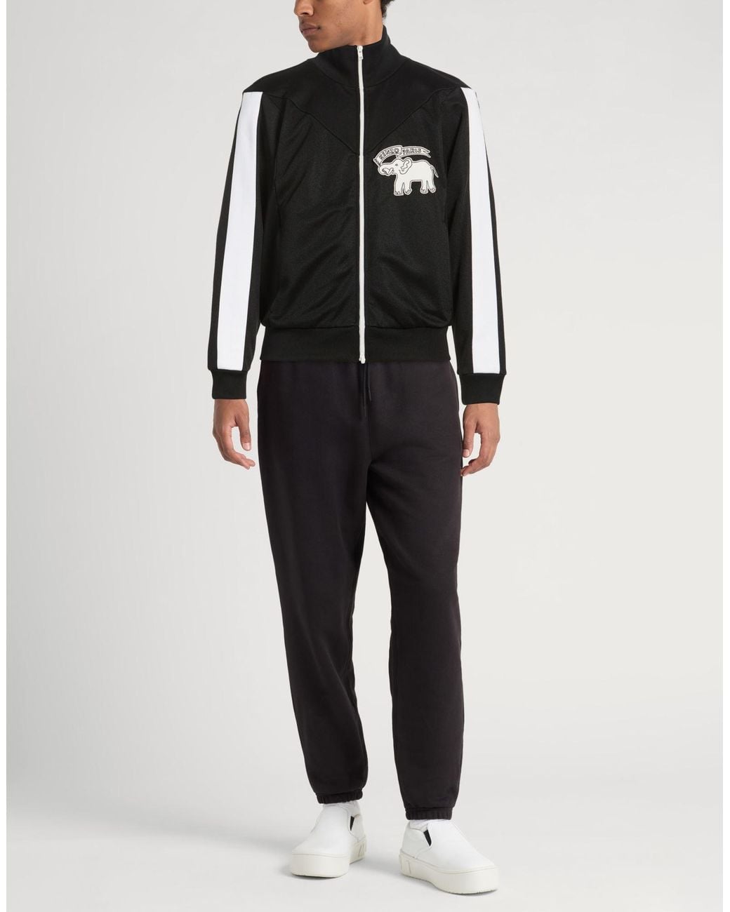 KENZO Black Sweatshirt Polyester, Viscose, Elastane for men