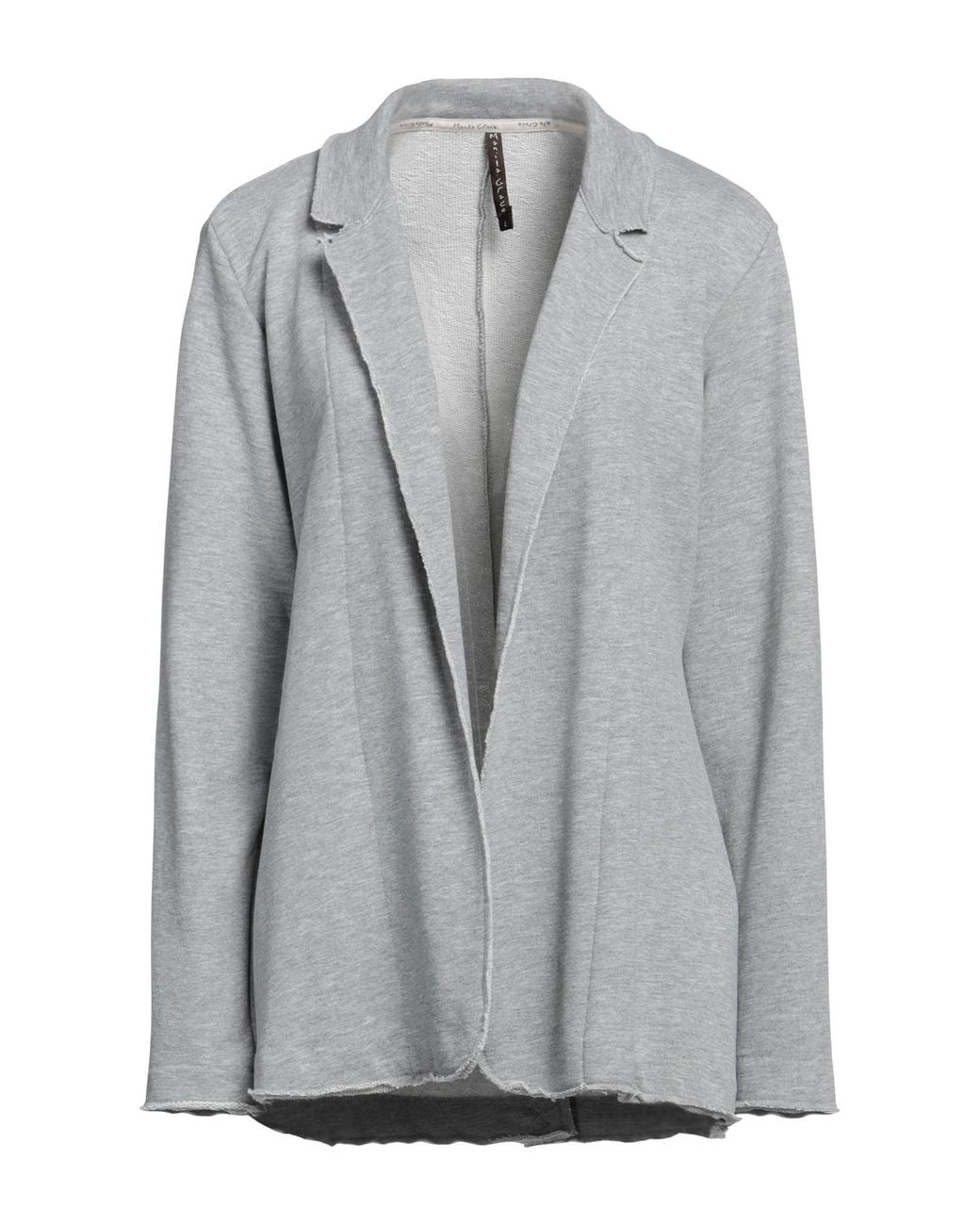 Manila Grace Gray Suit Jacket