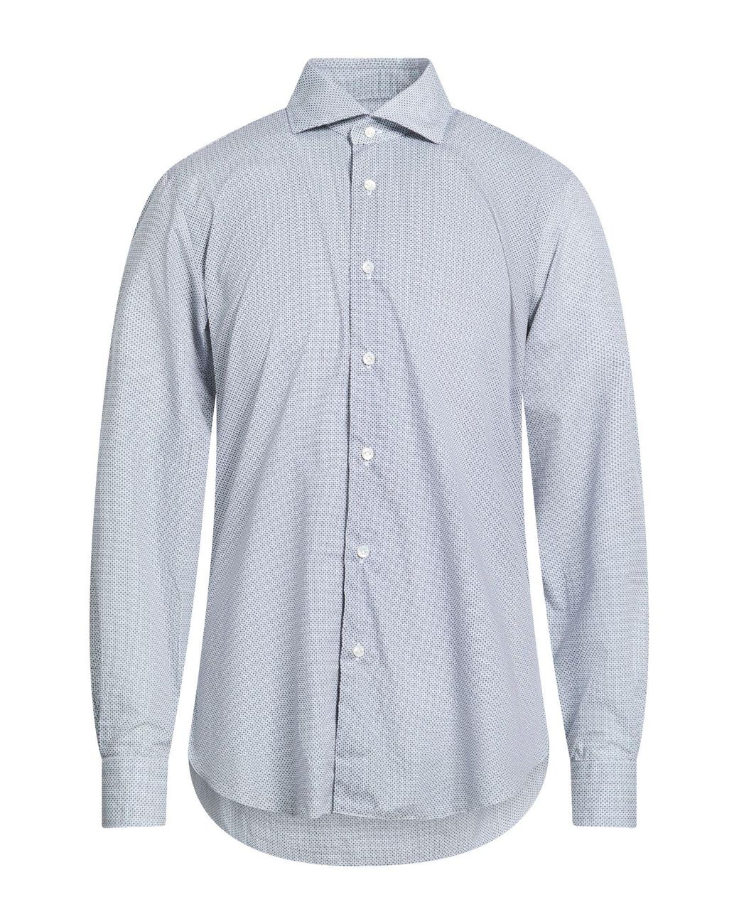 Barba Napoli Blue Shirt for men