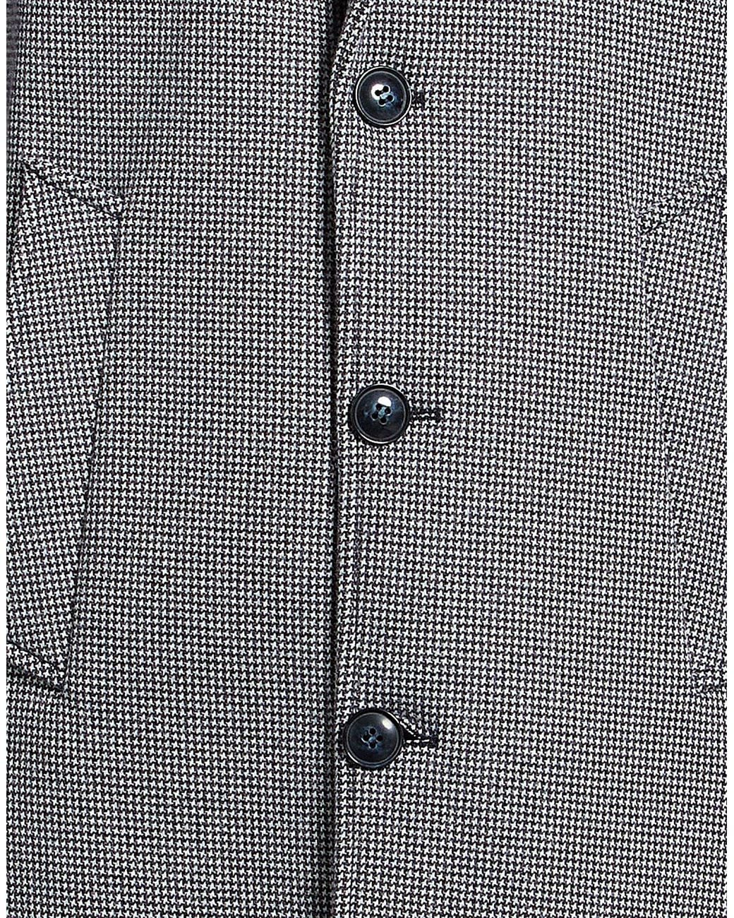Berna Gray Coat Polyester, Elastane for men
