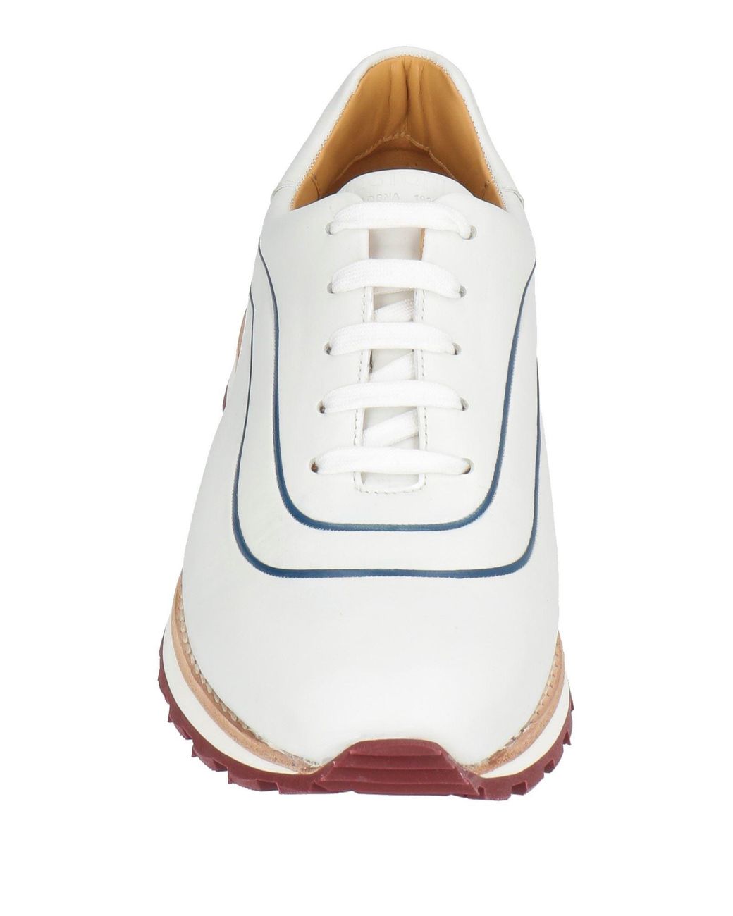 Testoni White Sneakers Calfskin for men