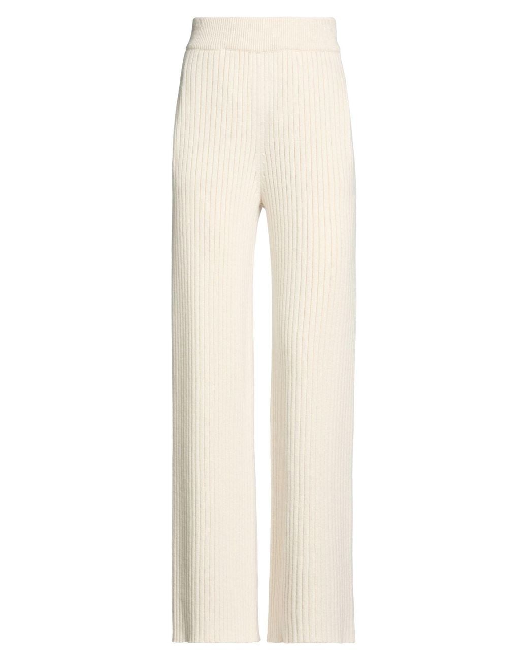 Eleventy White Trouser