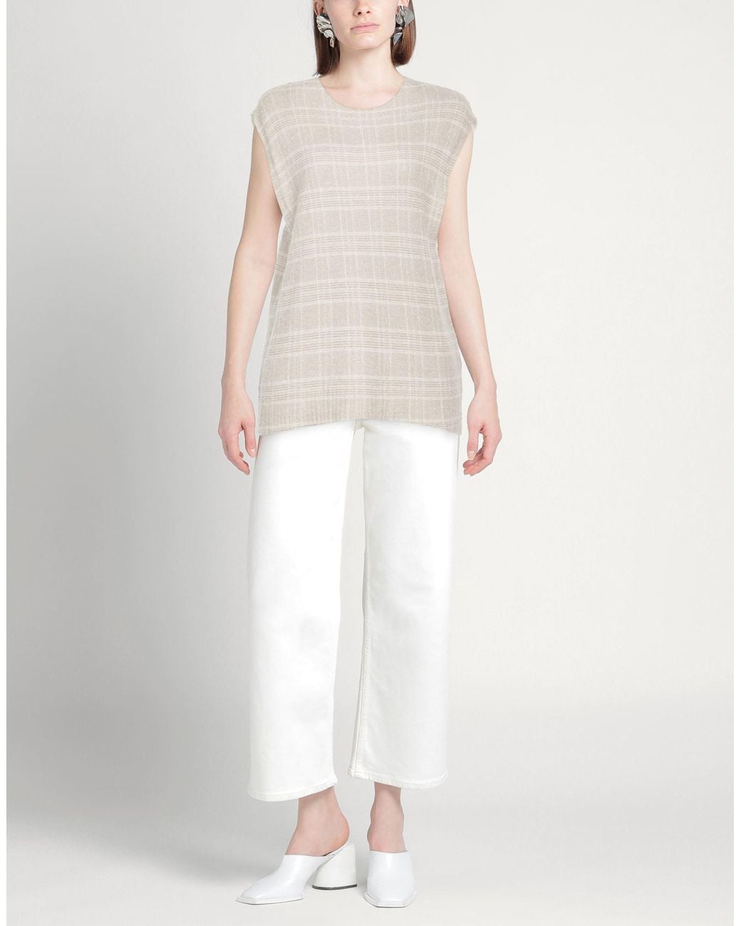 Shirtaporter White Pullover