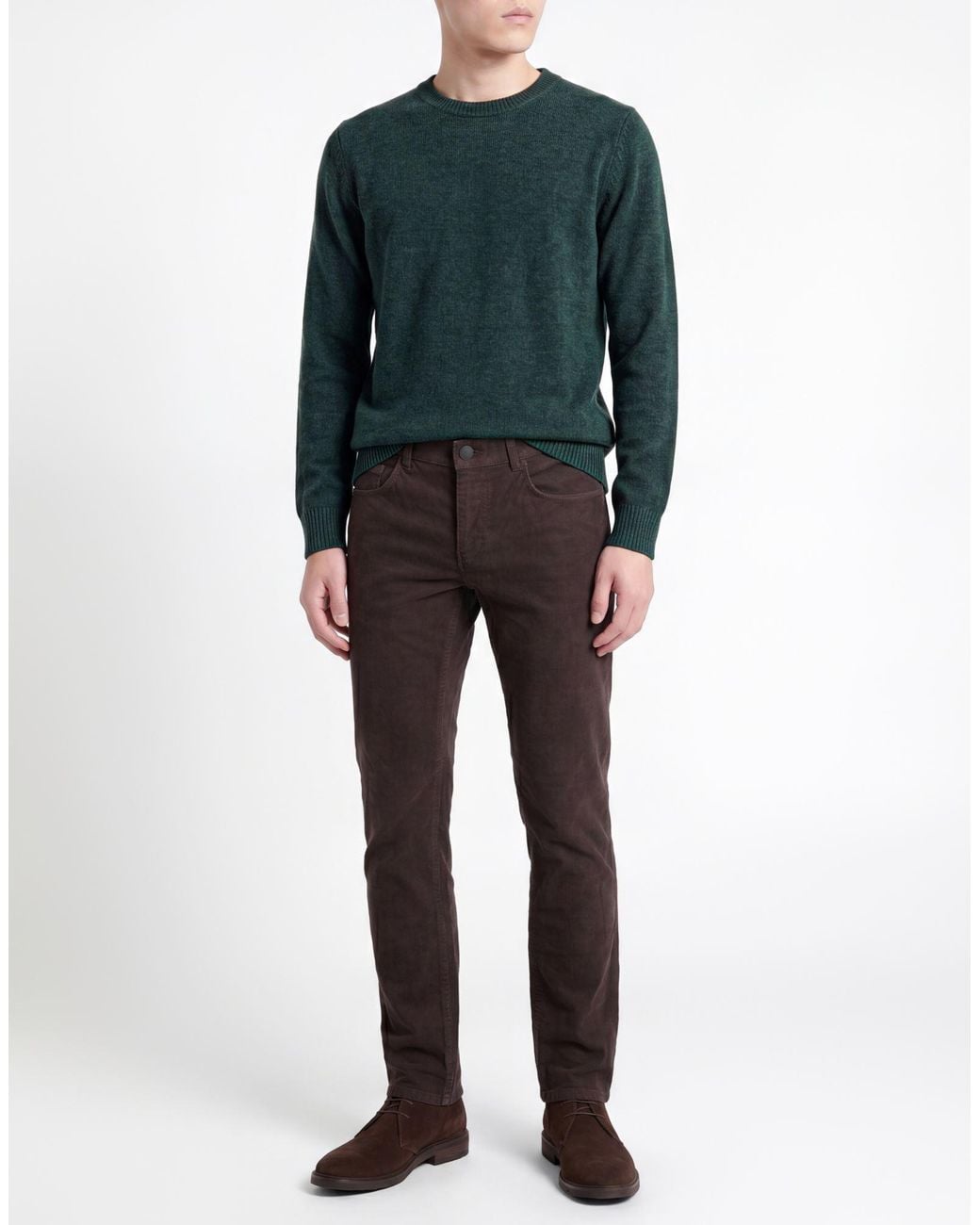 Trussardi Black Trouser for men