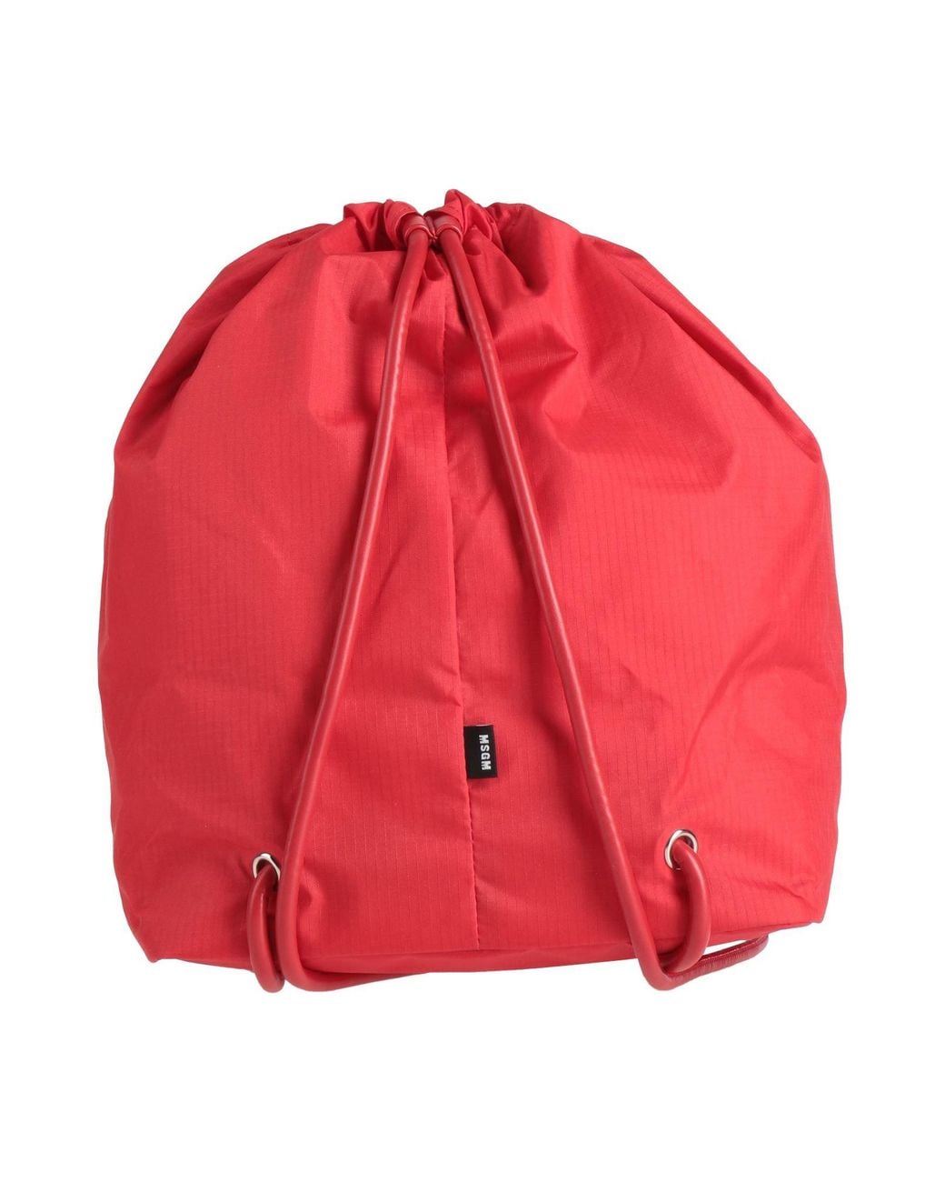 MSGM Red Rucksack