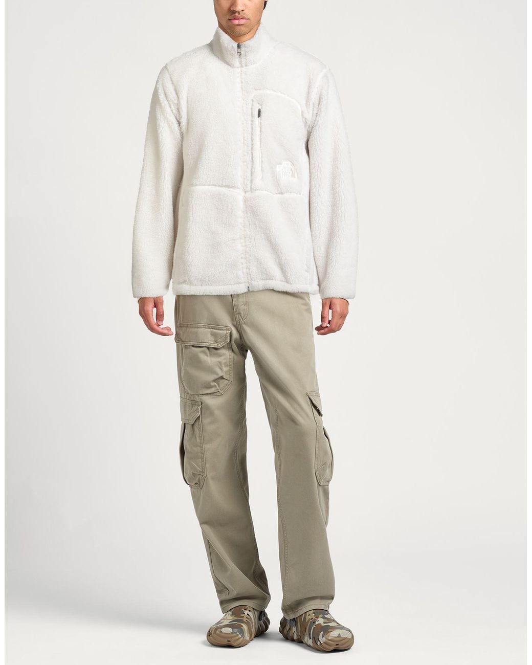 The North Face White Shearling & Teddy for men