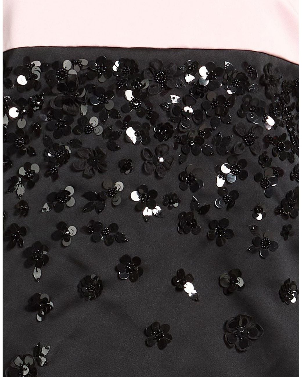 DES_PHEMMES Black Mini Dress Polyester