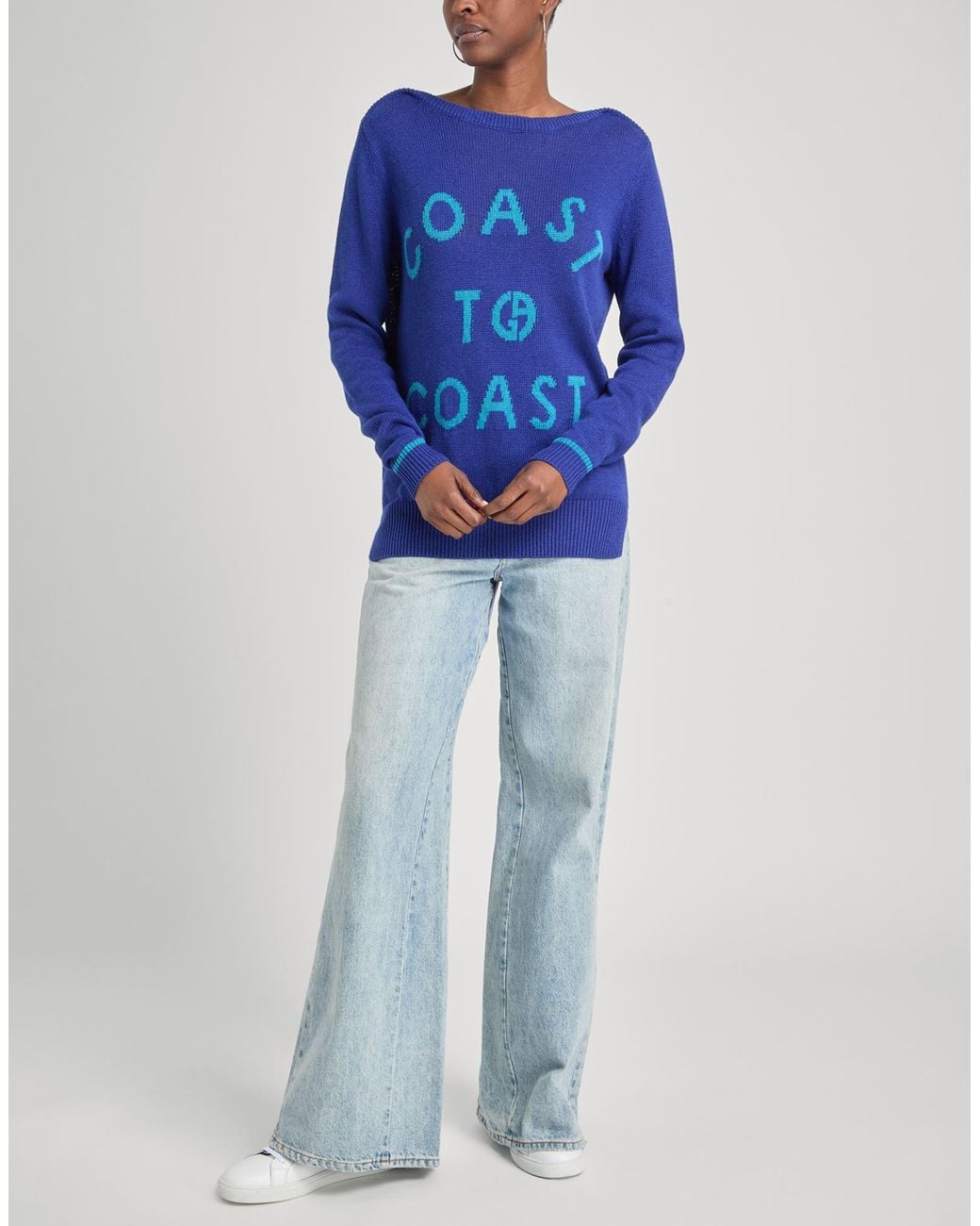 Giorgio Armani Blue Pullover