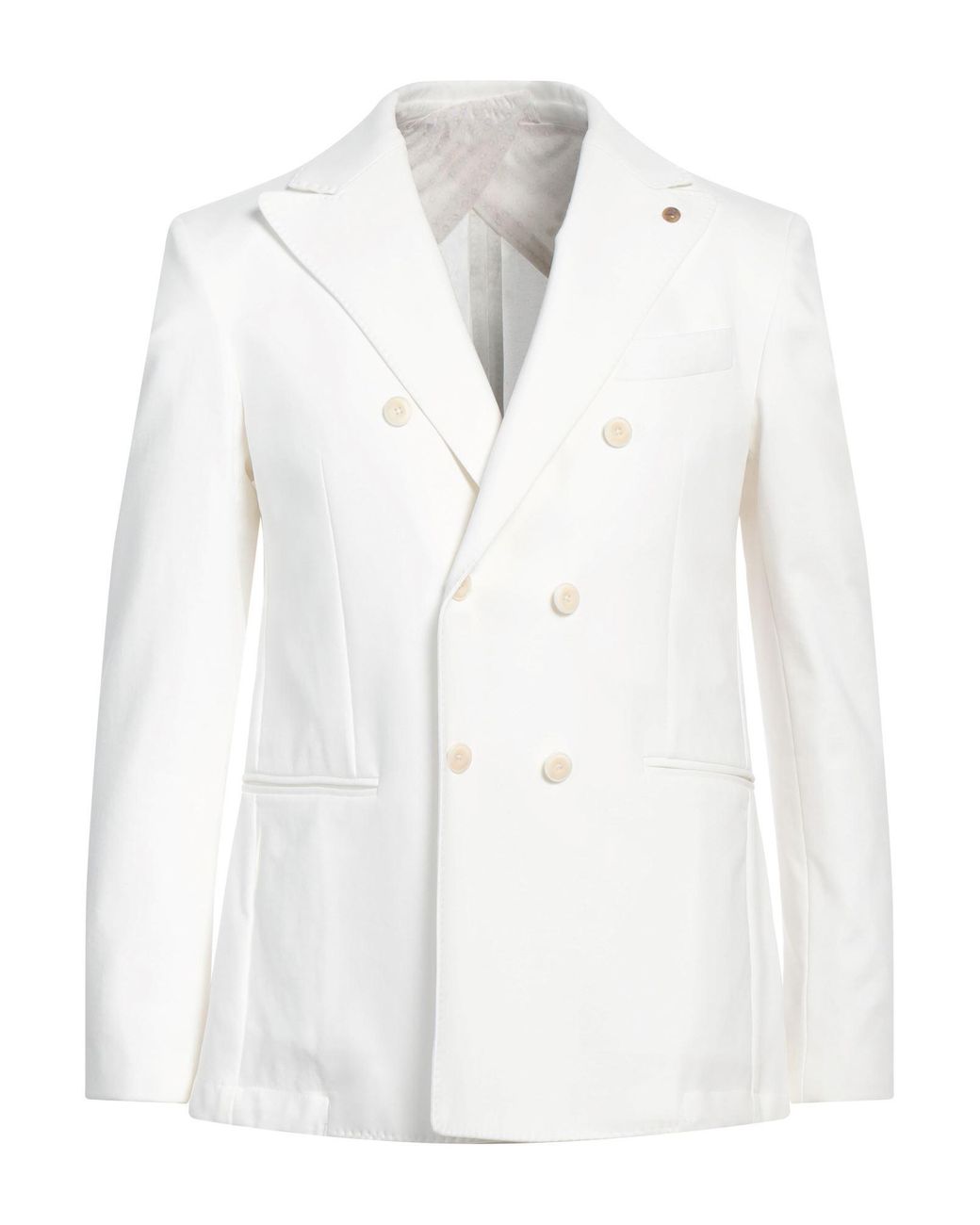 Barbati White Blazer for men