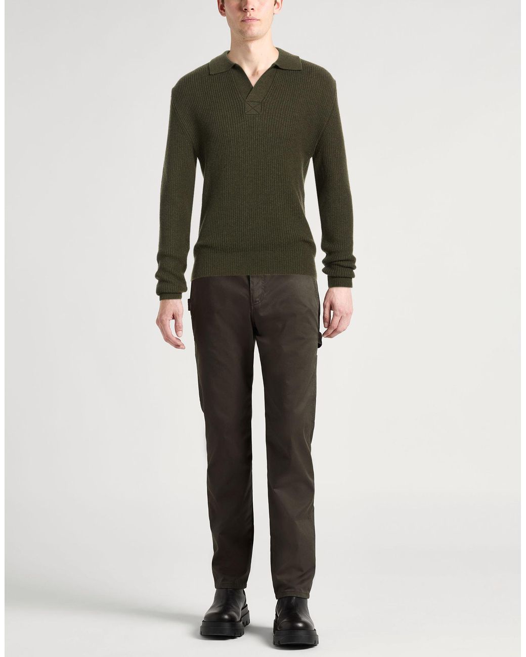 Daniele Fiesoli Green Jumper for men