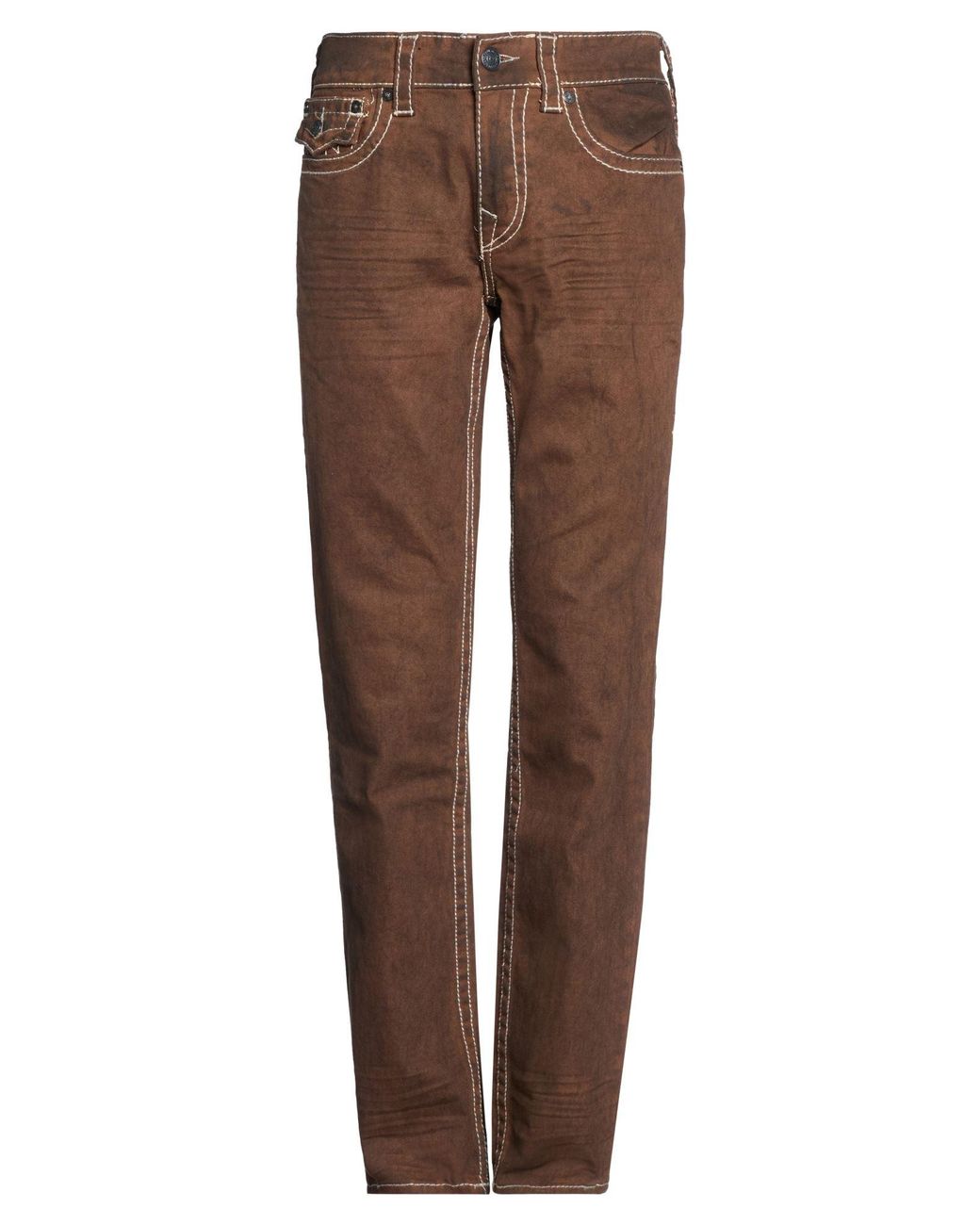 True Religion Brown Jeans for men