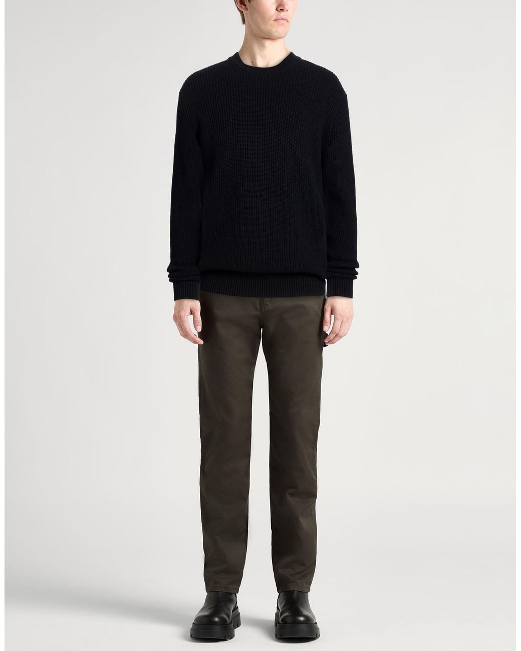 Lardini Blue Sweater Wool, Cashmere for men