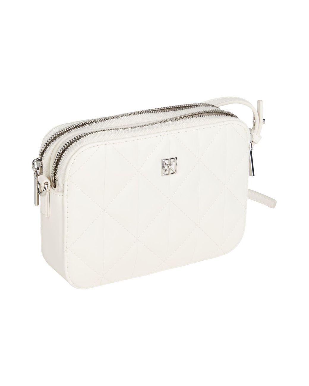Calvin Klein White Cross-Body Bag