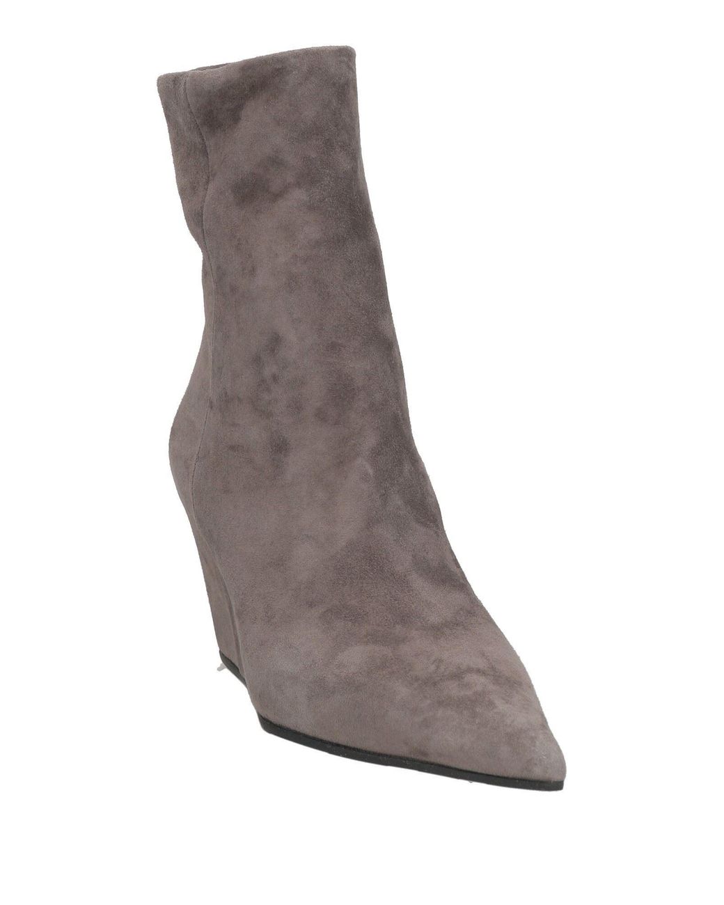 Vic Matié Brown Ankle Boots Leather