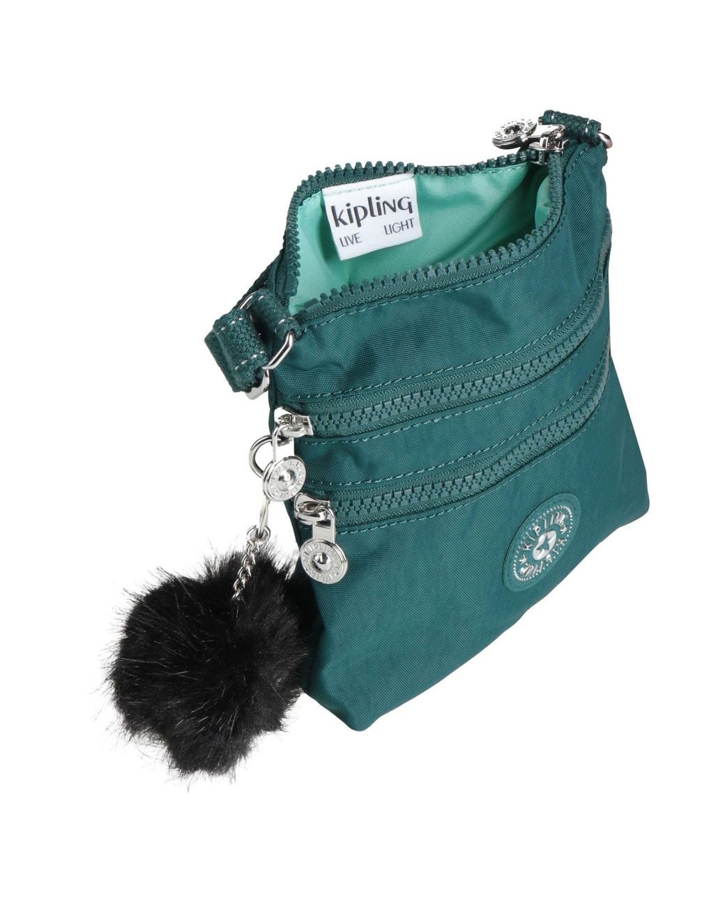 Kipling Green Cross-Body Bags