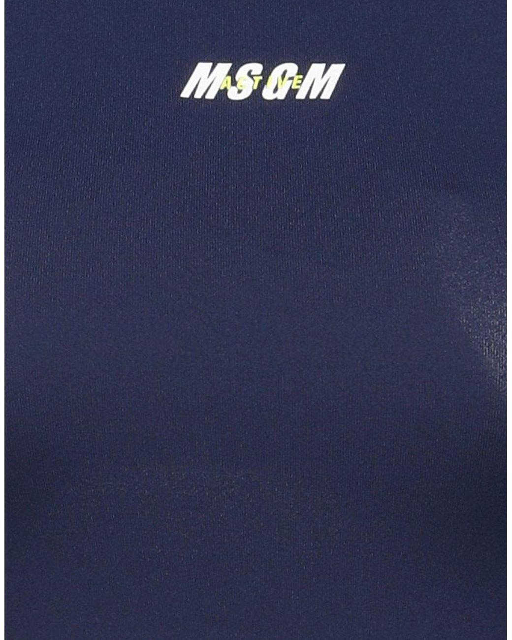 MSGM Blue Top