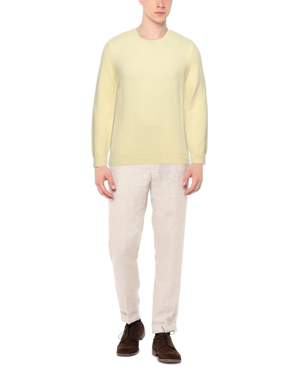 Pullover Malo de hombre de color Yellow
