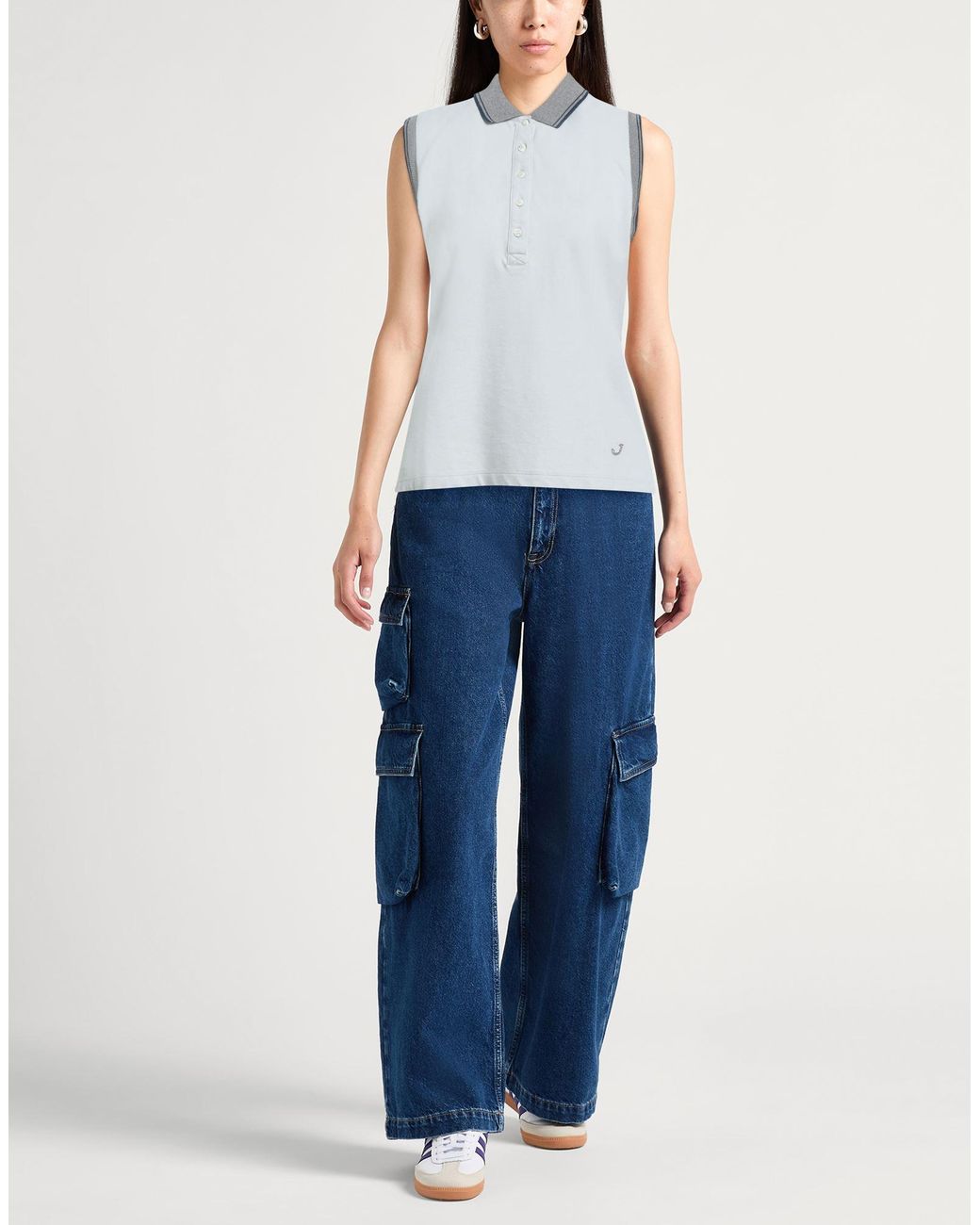 Jacob Cohen Gray Polo Shirt