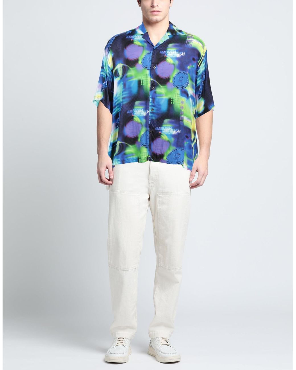 Camisa Ambush de hombre de color Blue
