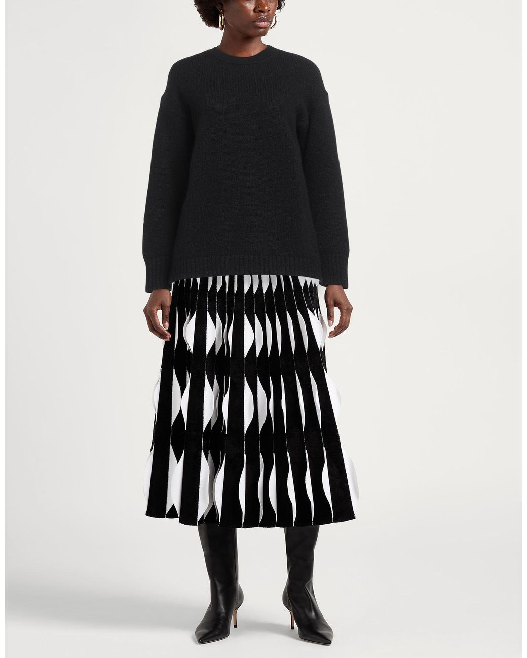 Pullover Alpha Studio de color Black