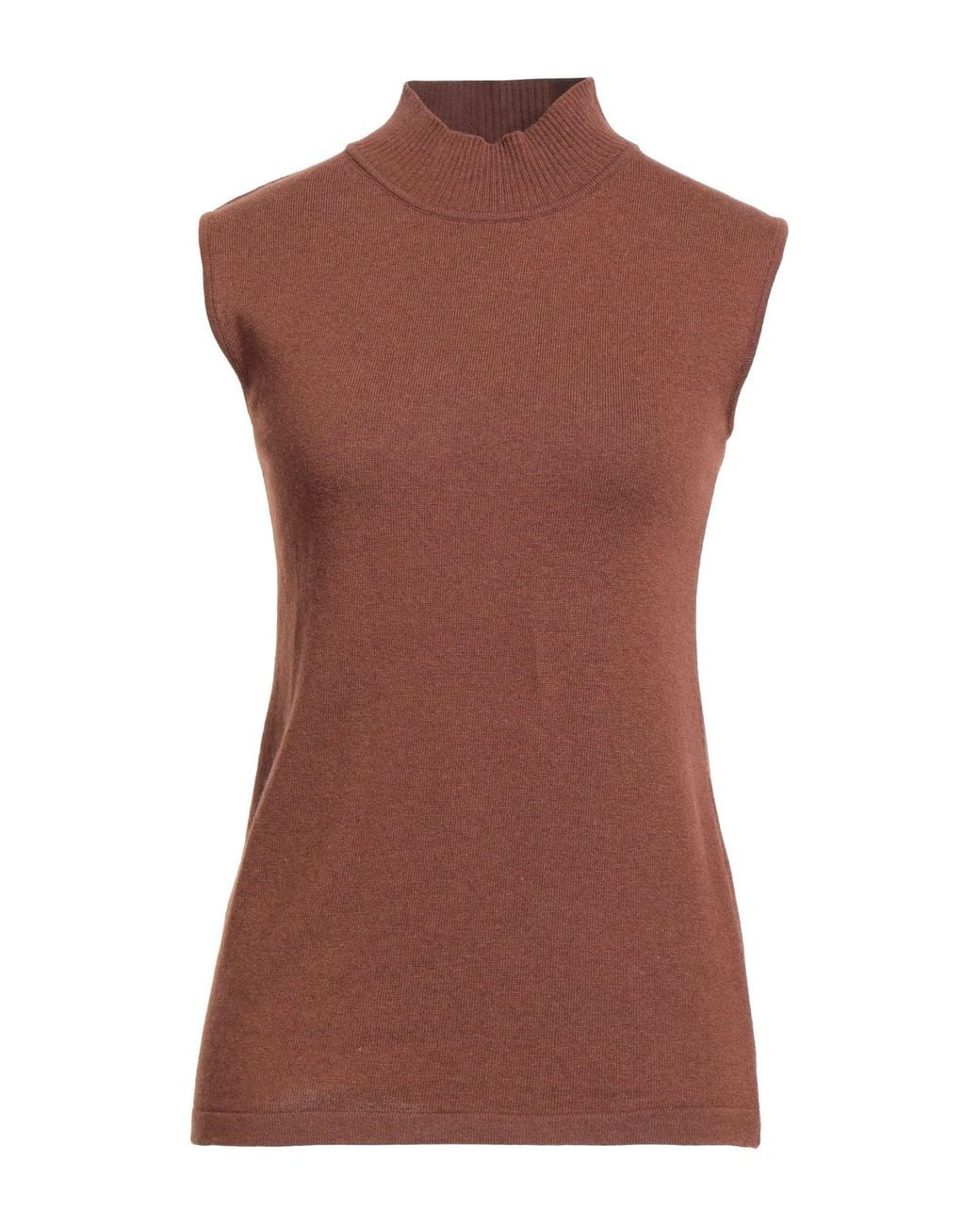 Raffaela D'angelo Brown Turtleneck