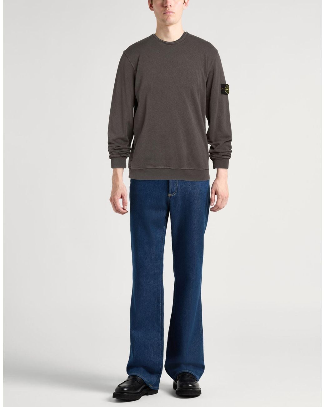Stone Island Gray Sweatshirt for men