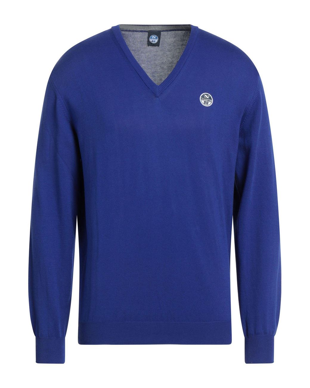 North Sails Blue Sweater Cotton for men
