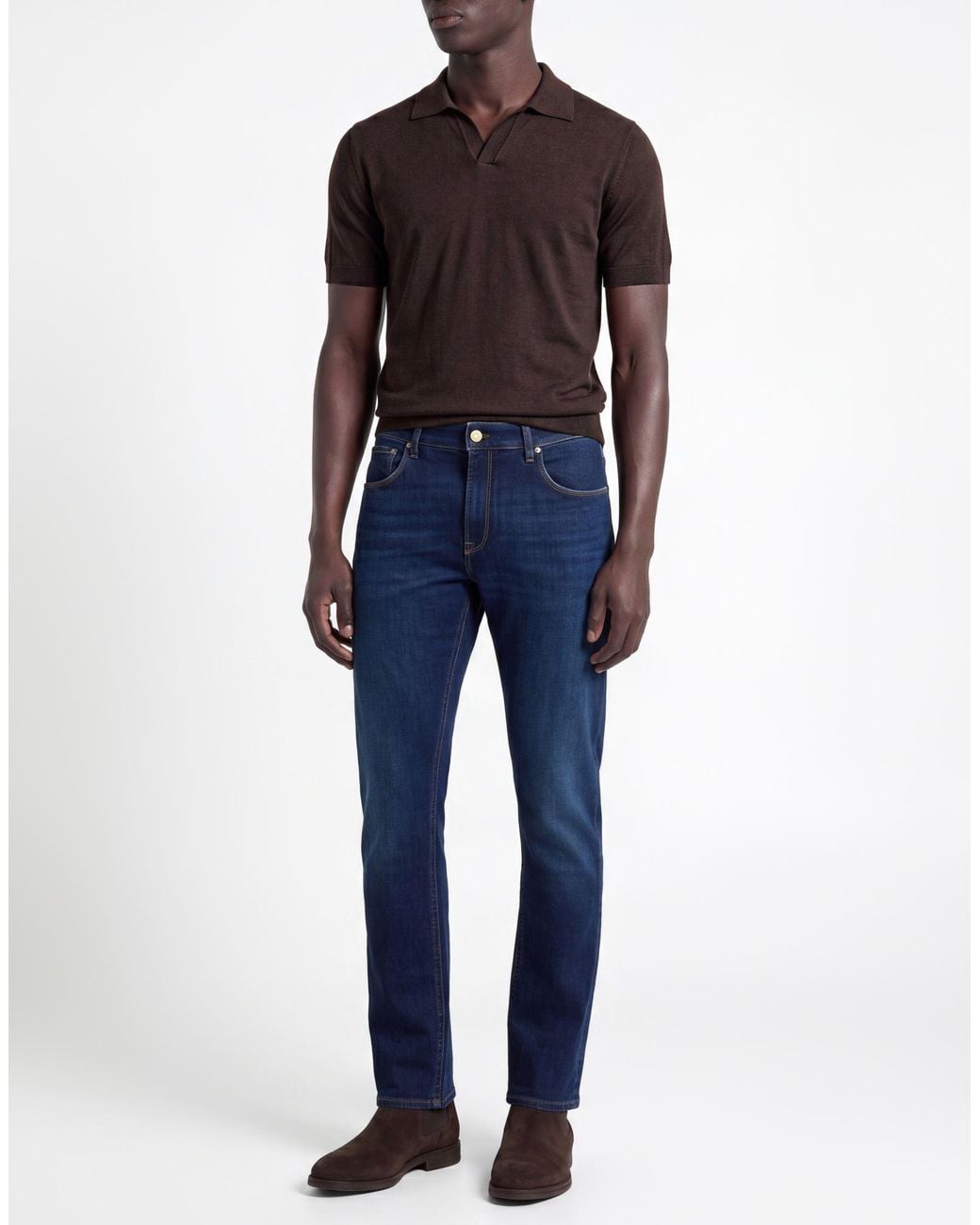 PT Torino Blue Jeans Cotton, Cashmere, Elastane for men