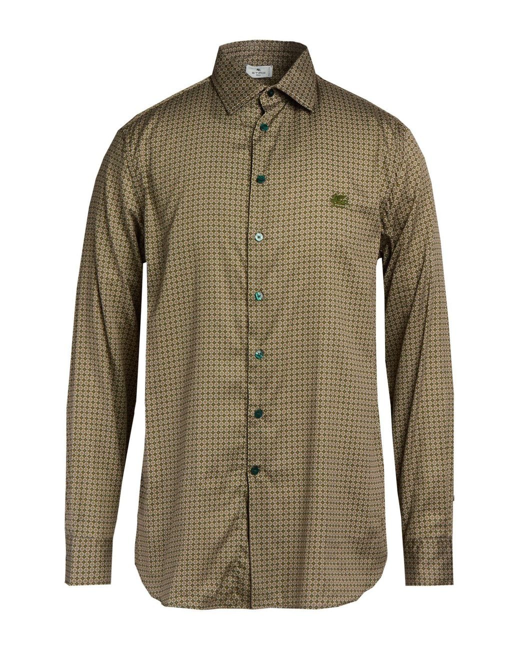 Etro Green Shirts for men