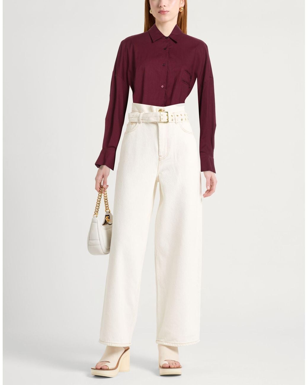 WEILI ZHENG Purple Shirt