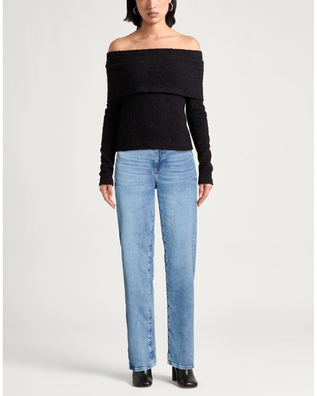 True Religion Blue Jeans Cotton, Polyester, Elastane