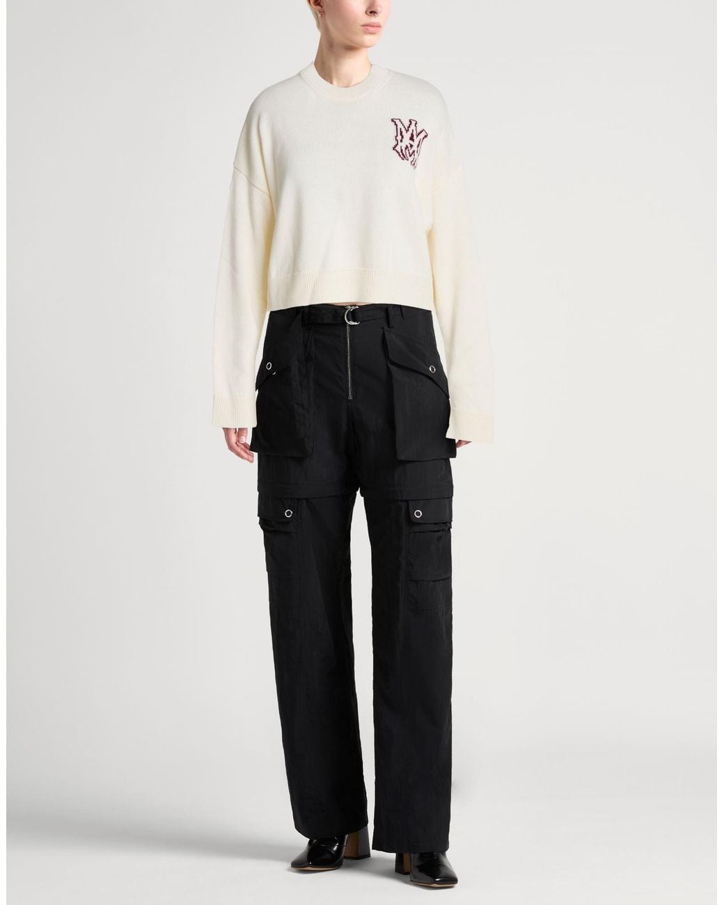 Amiri White Sweaters