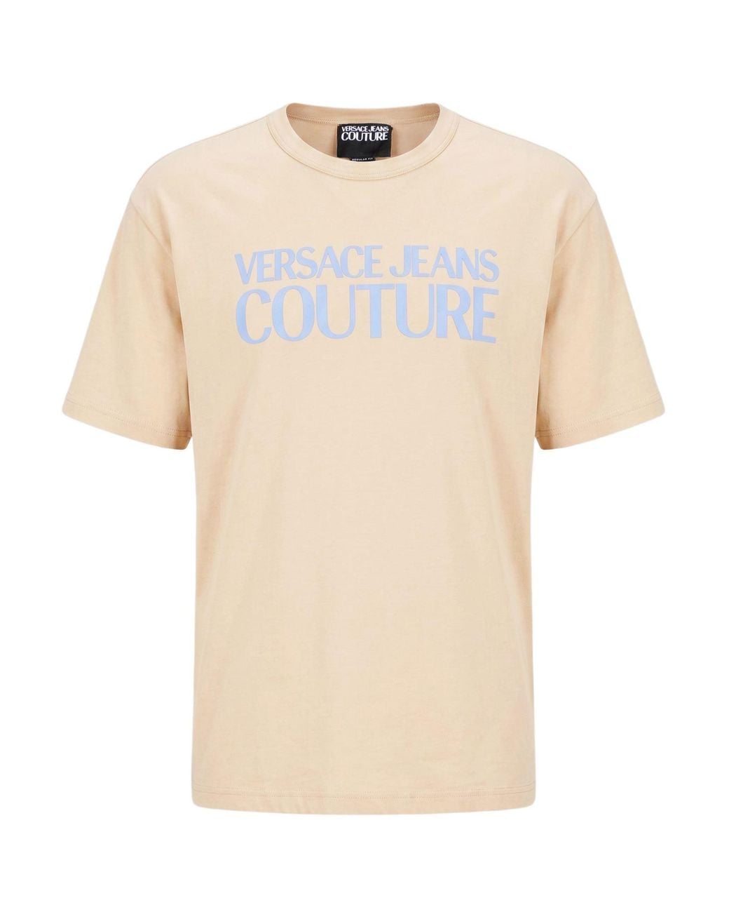 Versace Jeans Couture Natural T-Shirt Cotton for men