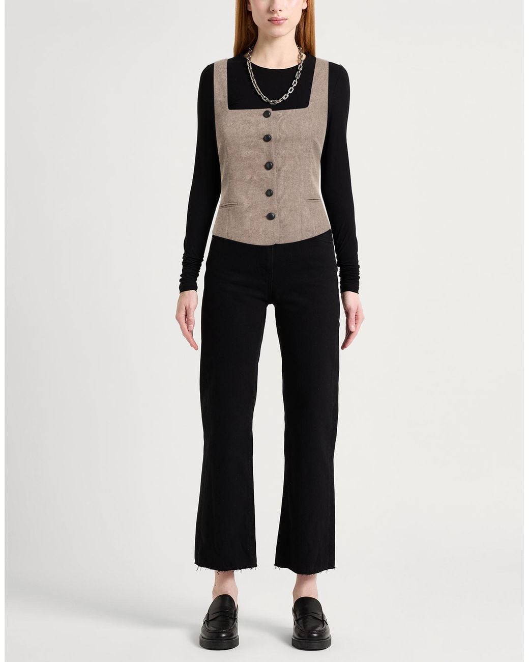 Rag & Bone Brown Tailored Vests