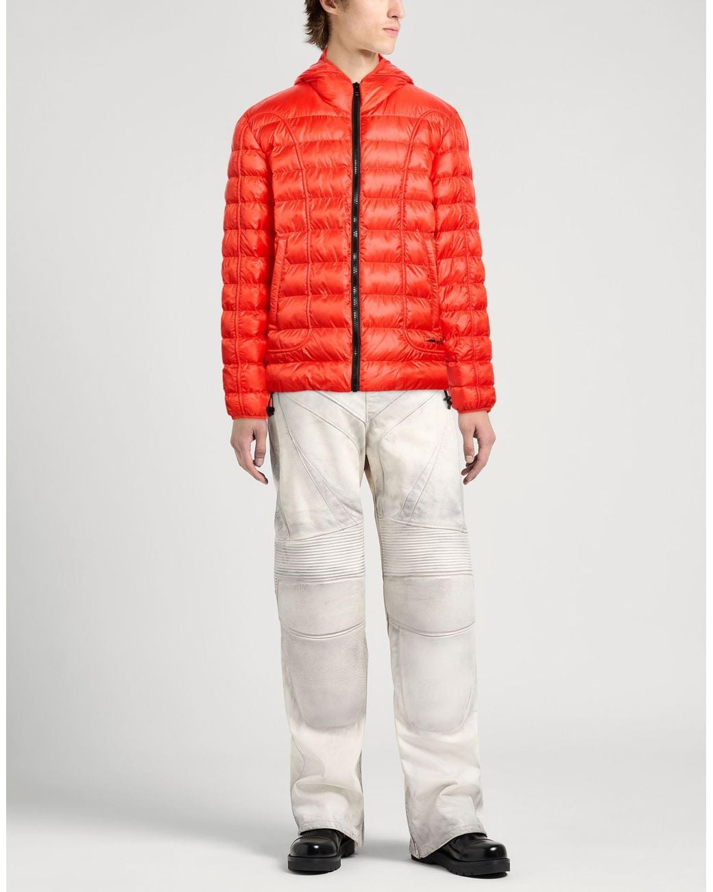 DIESEL Red Puffer for men