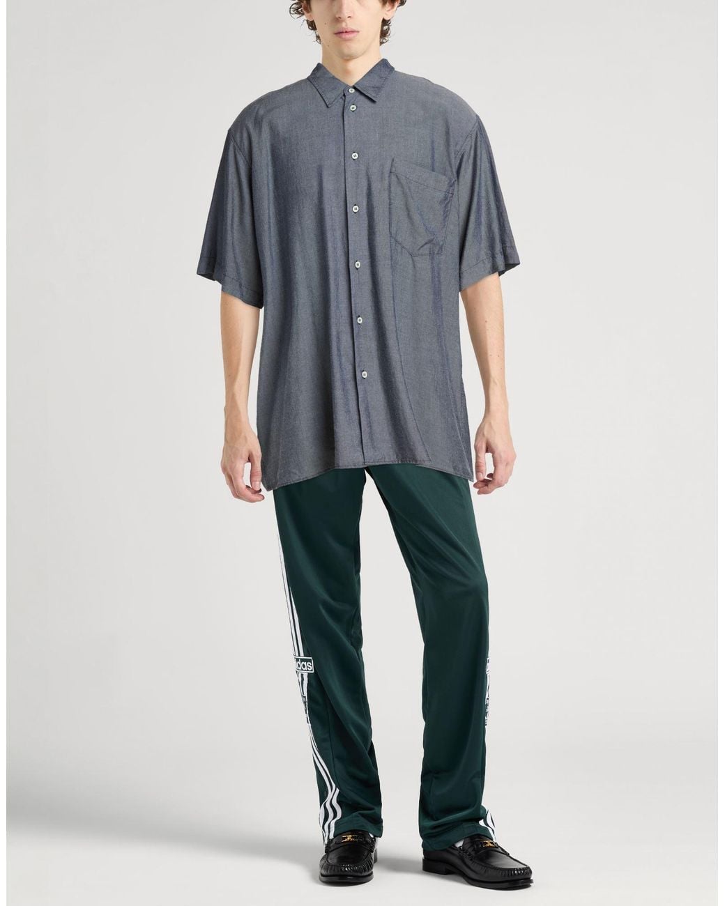 Magliano Gray Slate Shirt Lyocell for men