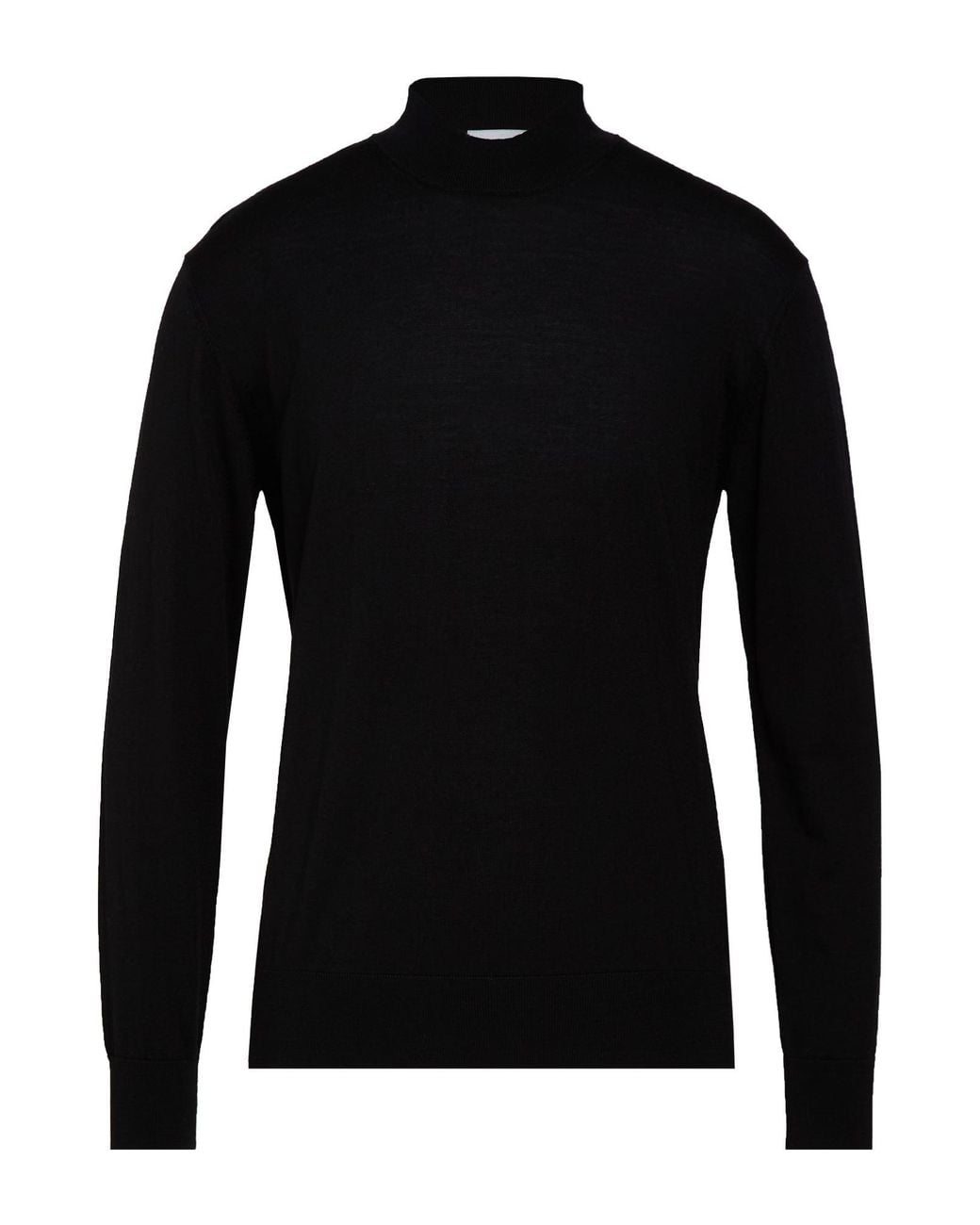 Paolo Pecora Black Turtleneck for men