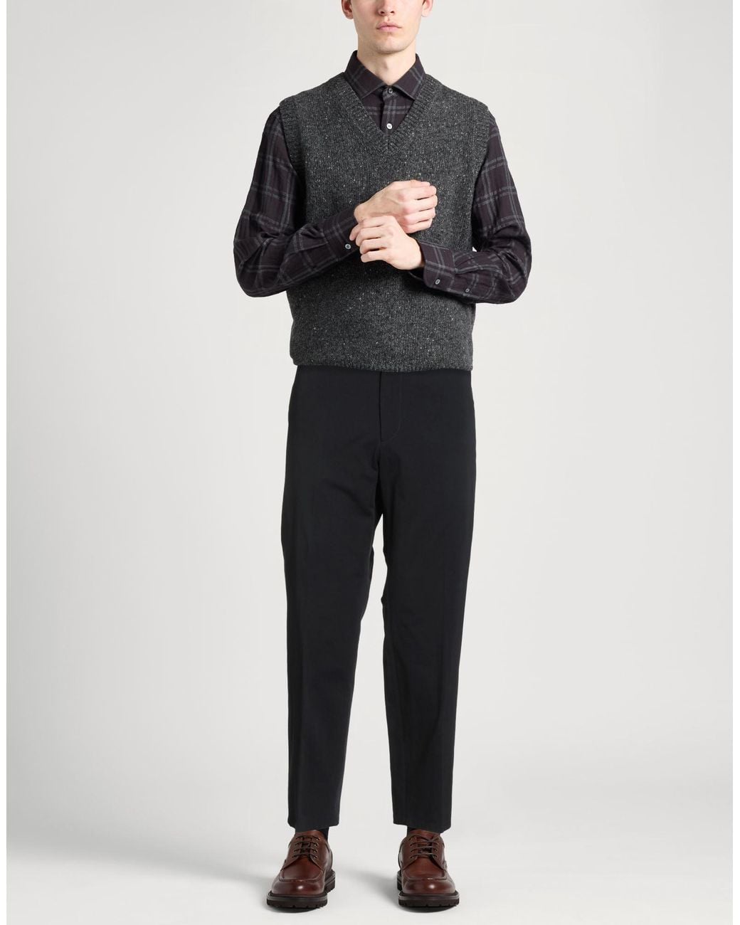 Jil Sander Black Pants Cotton for men