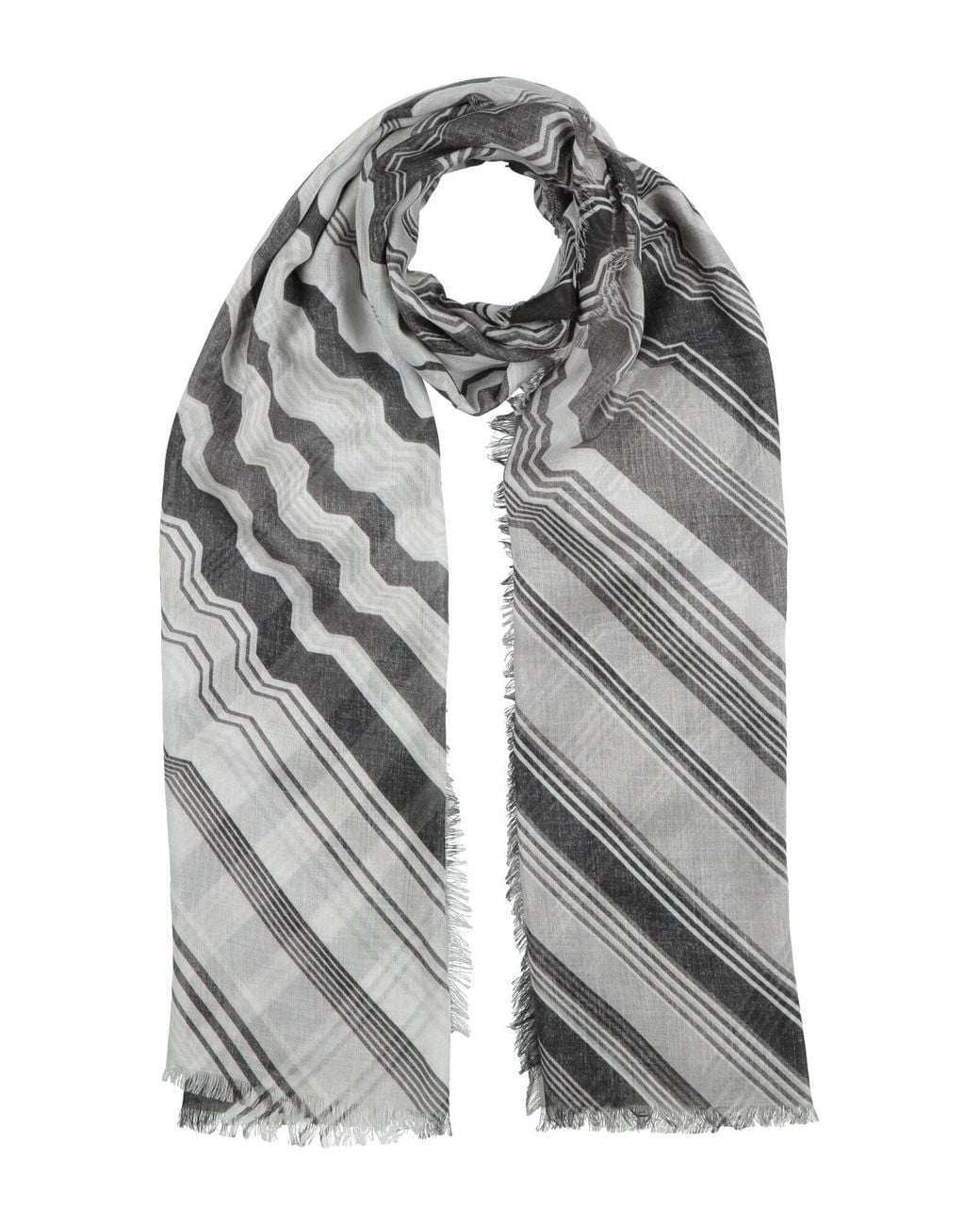 Bufanda Missoni de hombre de color Gray