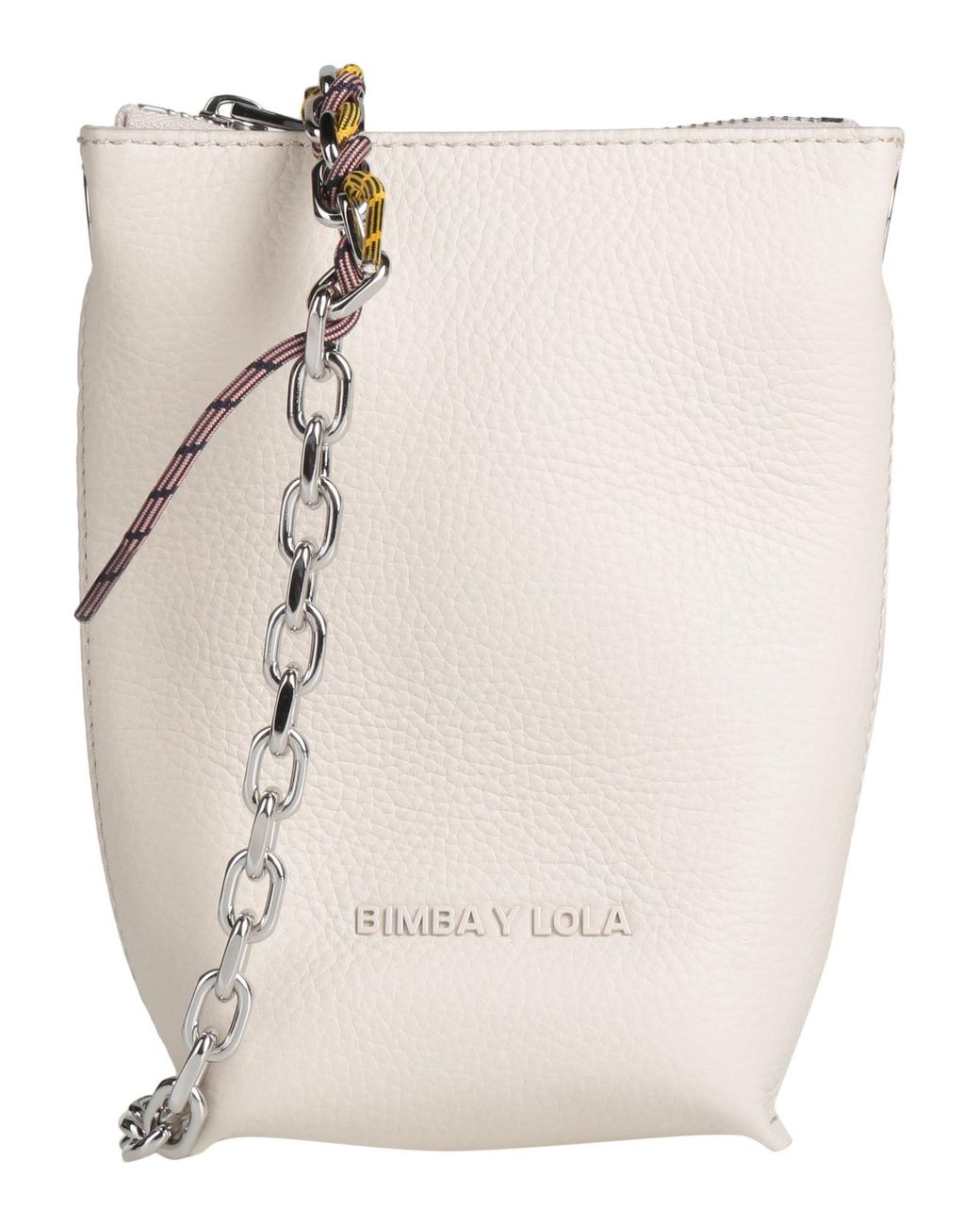 Bimba y Lola small Pelota shoulder bag - White 