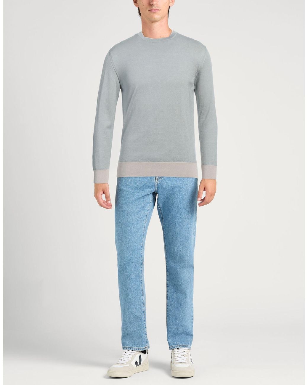 Eleventy Gray Jumper for men