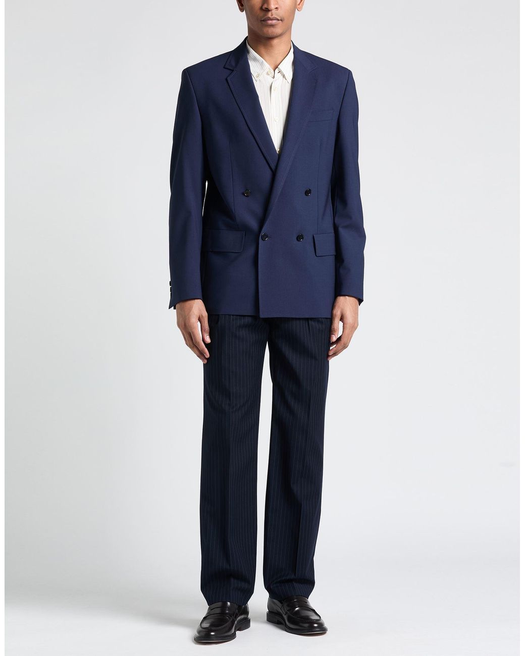 MSGM Blue Blazers for men