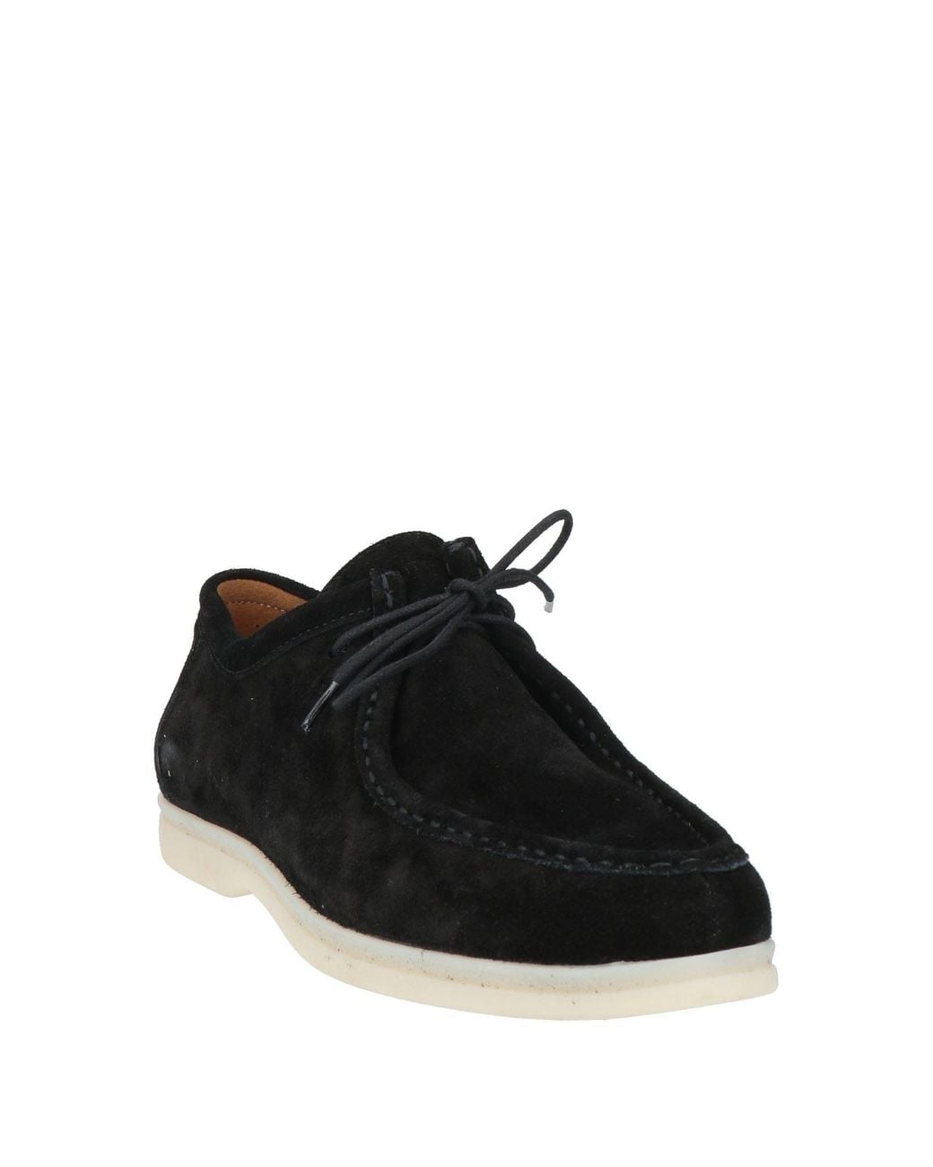 Cerruti 1881 Black Lace-Up Shoes Cow Leather