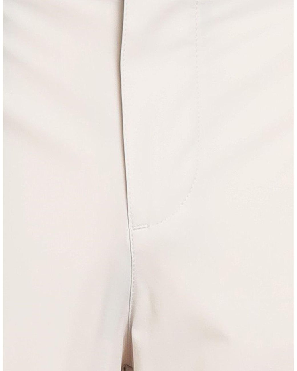Barba Napoli White Light Pants Polyamide, Elastane for men