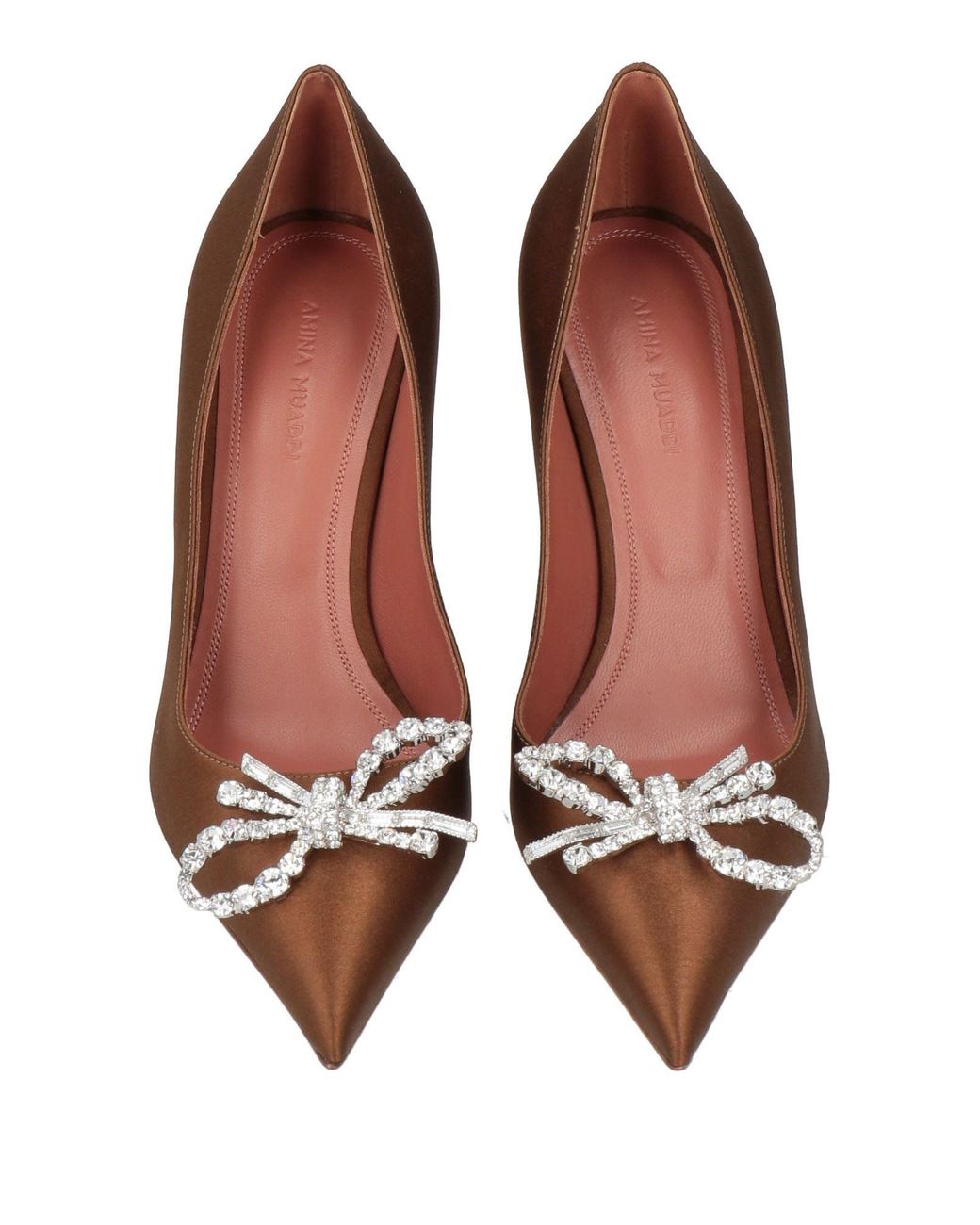 AMINA MUADDI Brown Pumps