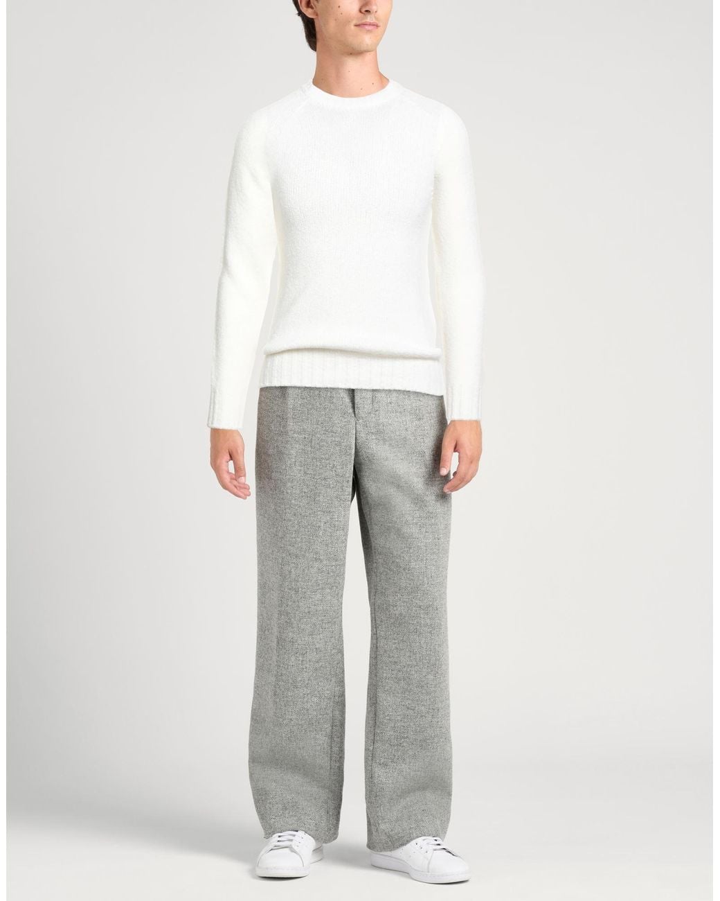 Drumohr Pullover in White für Herren